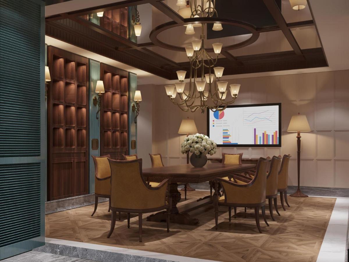 Grand Hotel Du Lac Hanói Exterior foto 3D rendering of a meeting room